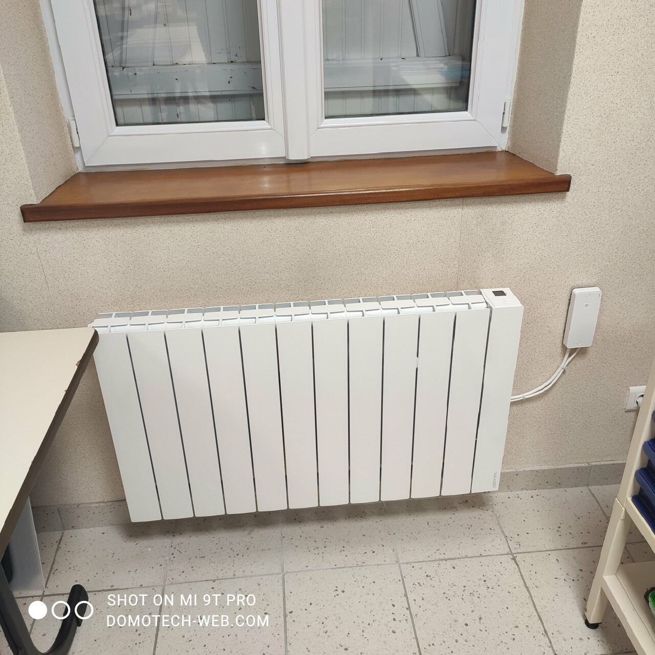 Radiateur électrique connecté