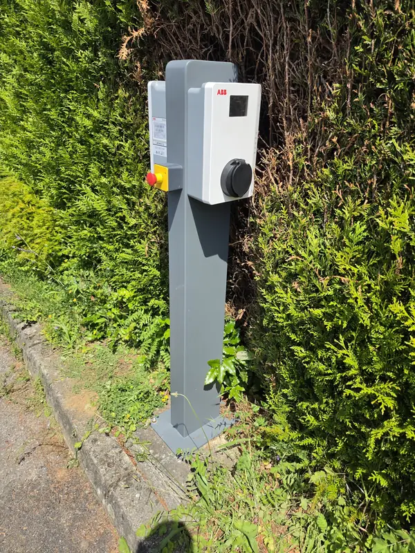Borne de recharge ABB
